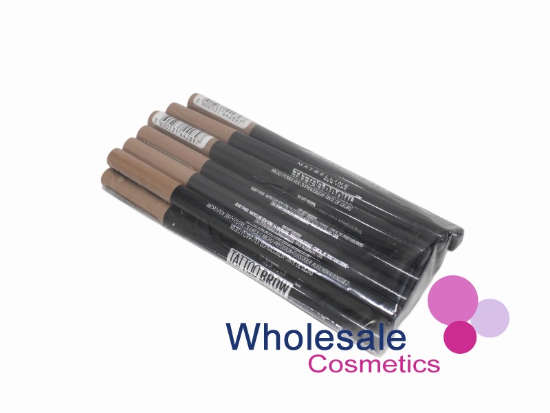 10 x Maybelline Tattoo Brow Micro Eyebrow Pen Tint - 110 SOFT BROWN
